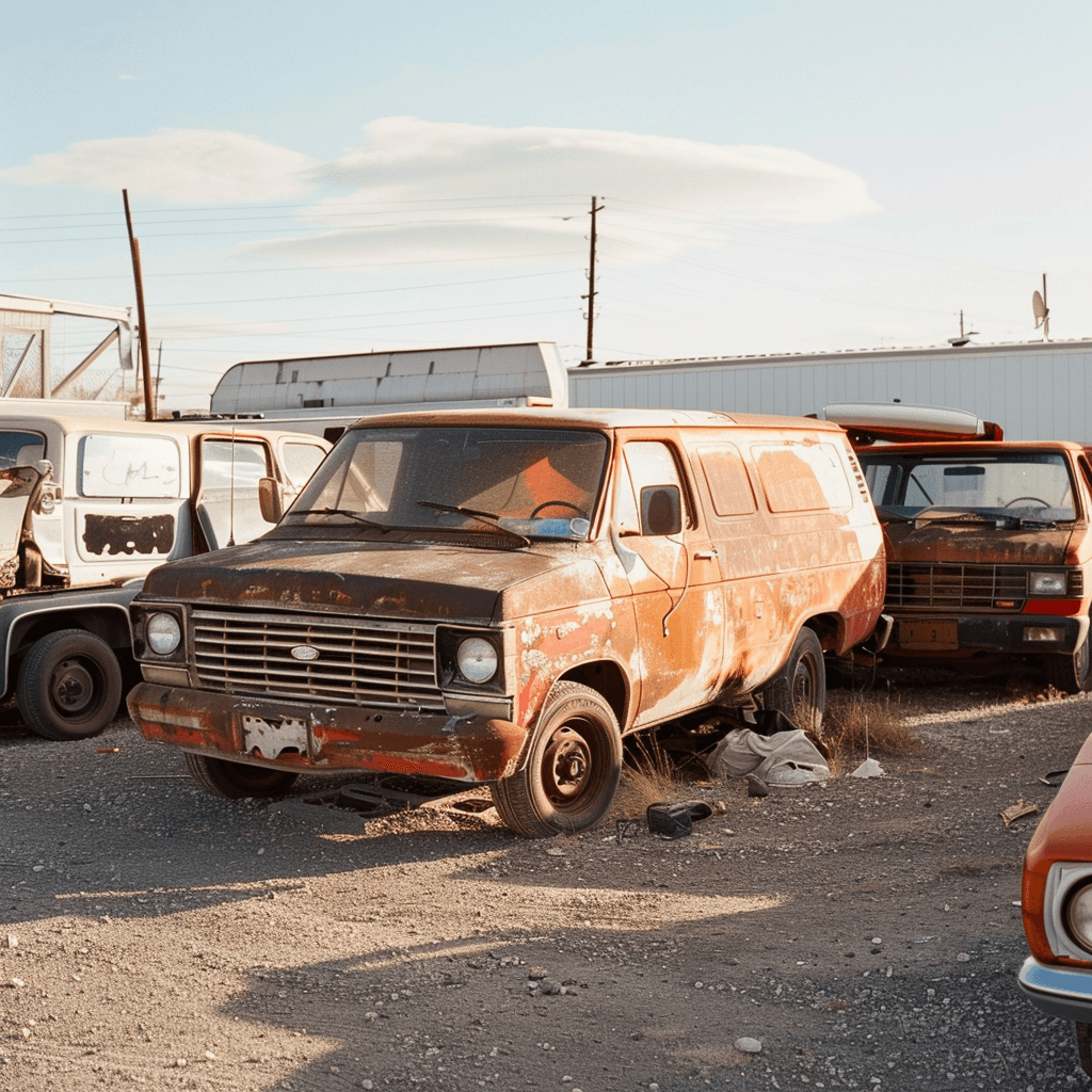 Pickup truck secured on a flatbed tow truck during local towing service in St Paul
